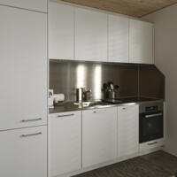 Moderne Küche mit Miele Geräten